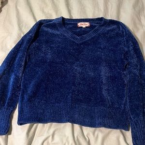 Royal blue sweater!